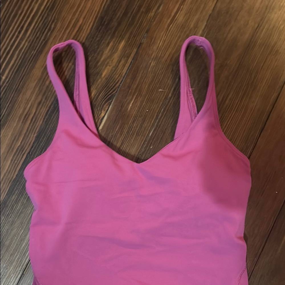 Lululemon Athletica Align Pink Tank Top